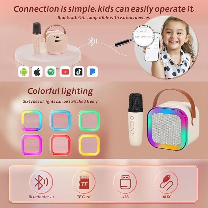 Bluetooth Karaoke Speaker™ with Microphone