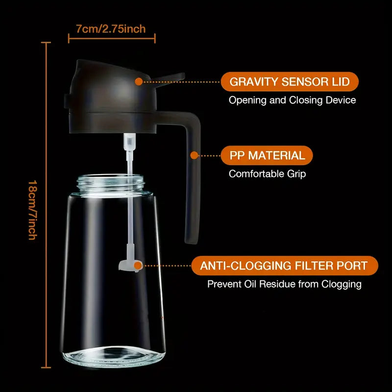 2 in 1 Oil Dispenser and Oil Sprayer™
